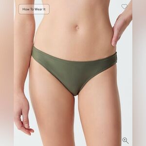 J.Crew Heritage 1989 high-leg bikini bottom